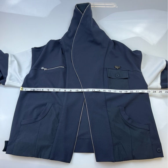 Alain Murati Black Structured Jacket N244-32 - Picture 5 of 6